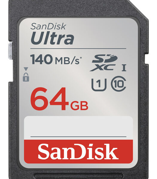 SanDisk Ultra UHS I 64GB SD Card
