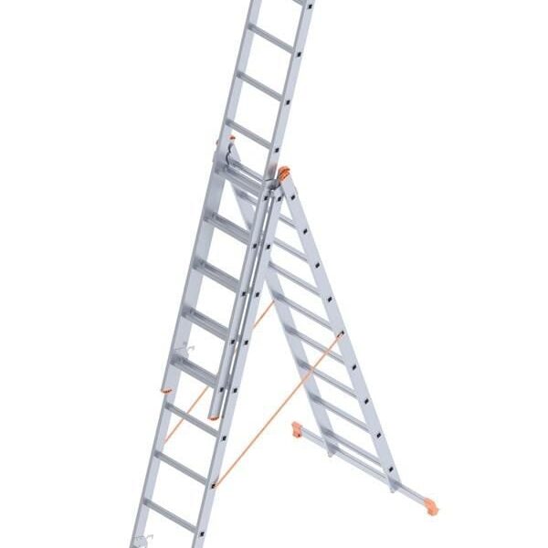 Saraylı 3x9 A Tipi Sürgülü Merdiven 7,41 Metre