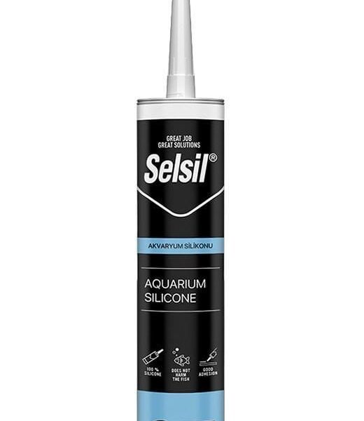 Selsil 07 Akvaryum Silikonu Şeffaf 280 ml