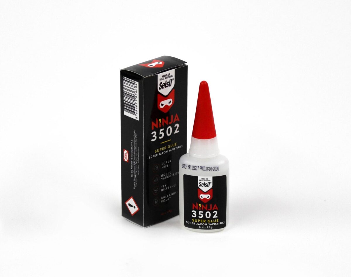 Selsil 3502 Süper Glue Japon Yapıştırıcı 20 gr - Görsel 1