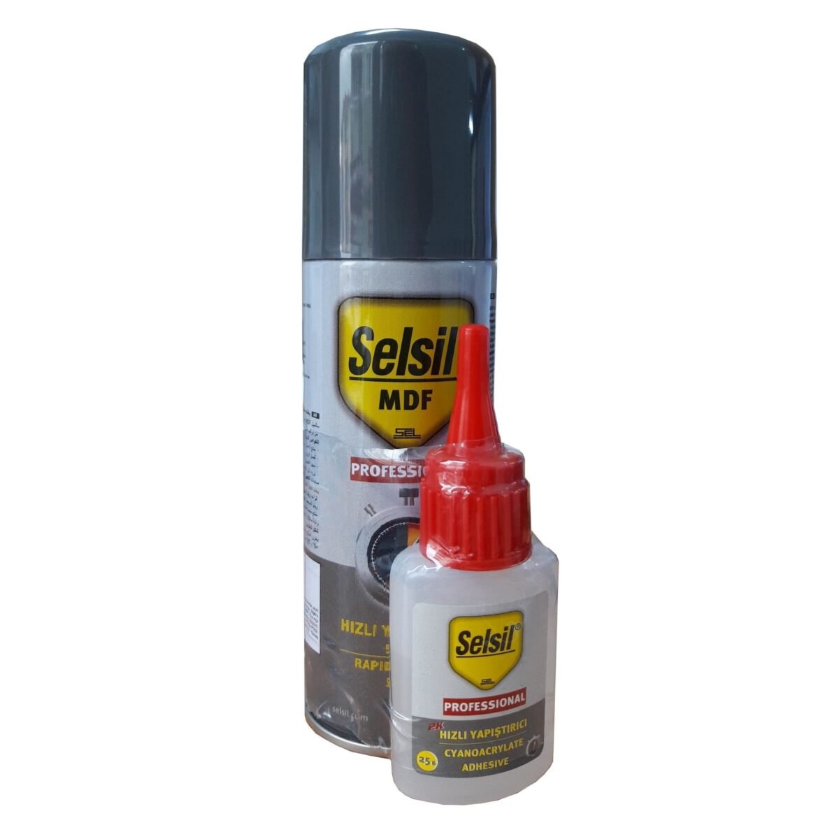Selsil Hızlı Yapıştırıcı 200 ml + 50 gr Set - Görsel 1