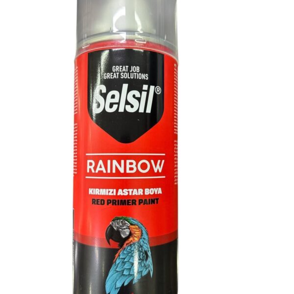 Selsil Rainbow Akrilik Sprey Astar 3009 Kırmızı