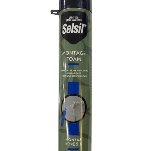 Selsil Selfoam Poliüratan Montaj Köpüğü 600 gr