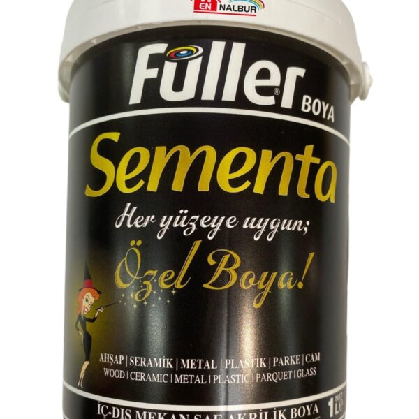 Sementa Özel Su Bazlı Saf Akrilik Boya 1 Litre Yağmur