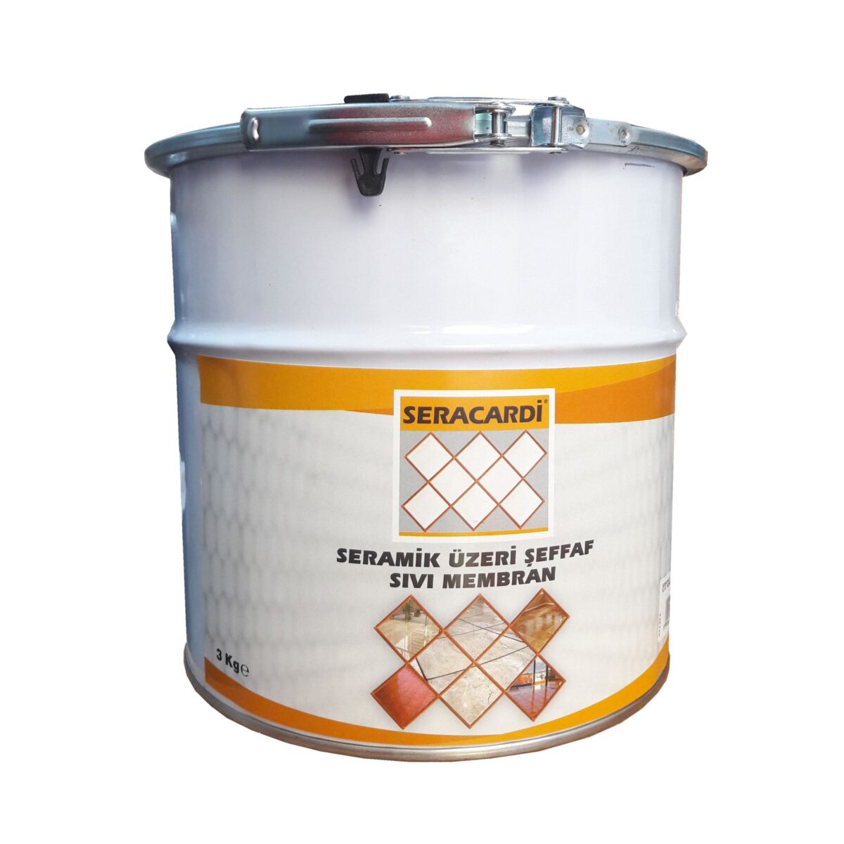 Seracardi Seramik Üzeri Şeffaf İzolasyon 3 Kg - Görsel 1