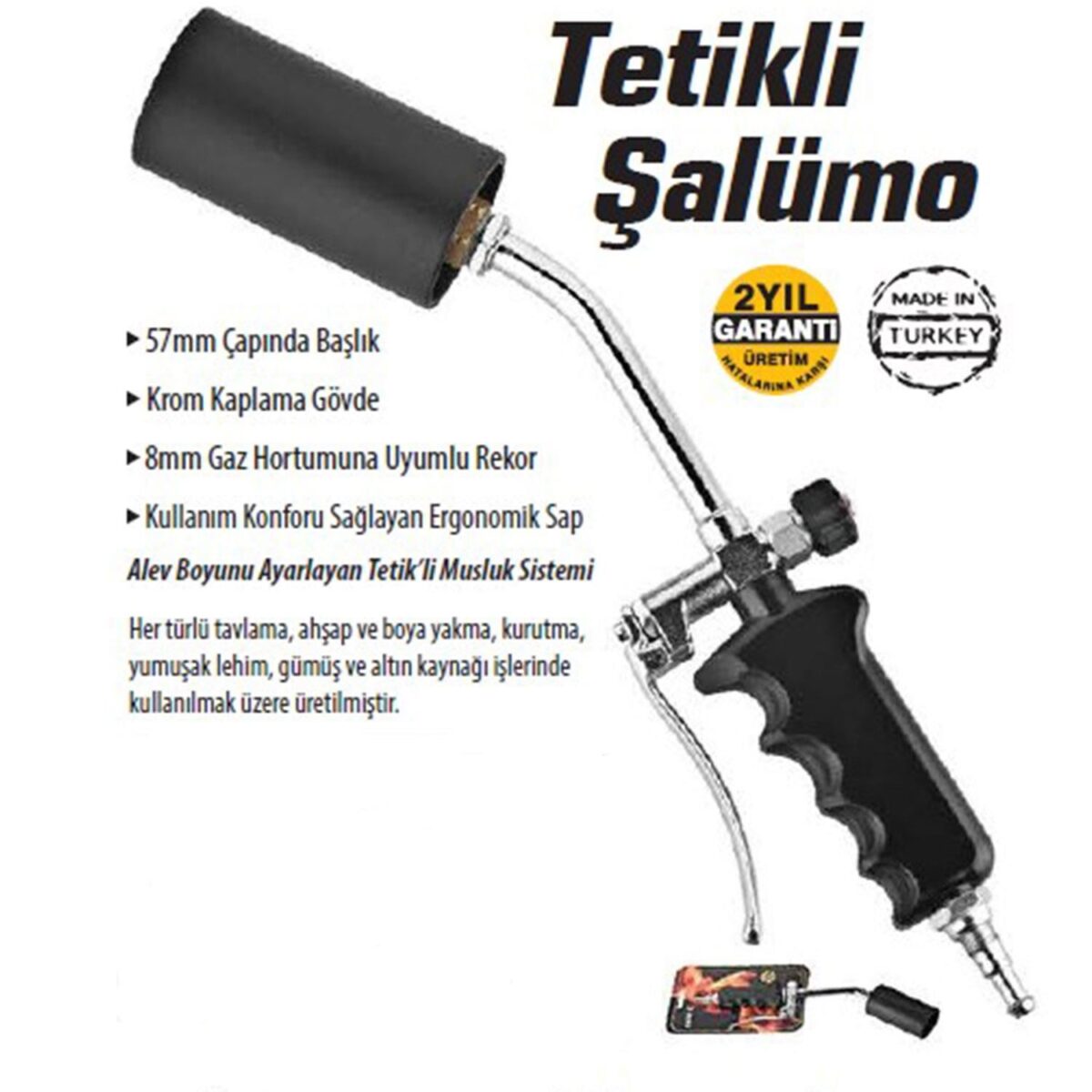 SGS T45 Tetikli Şalümo 45 cm - Görsel 1