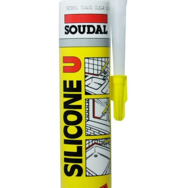 Soudal Silikon Şeffaf 280 gr