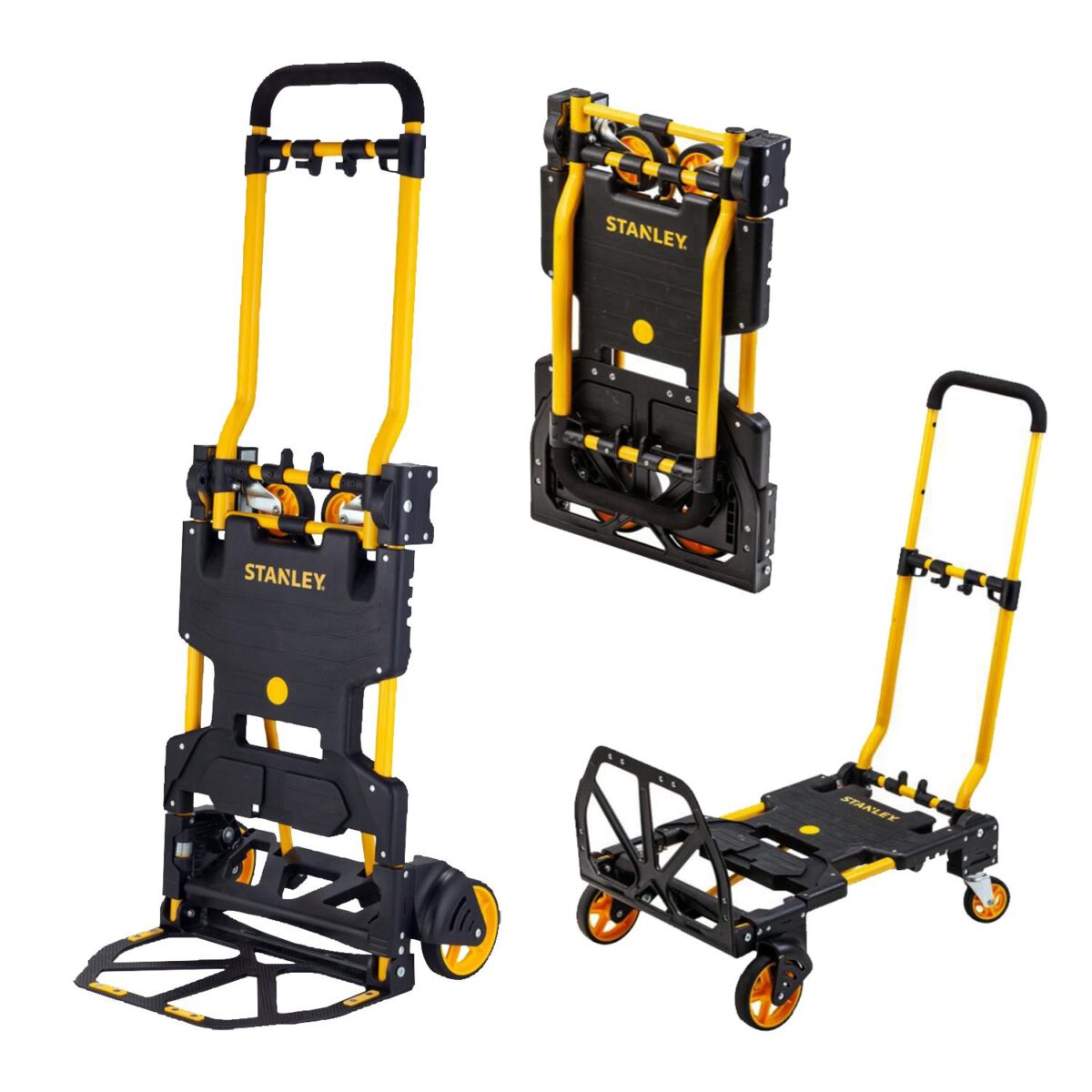 Stanley FT585 70/137Kg Çok Fonksiyonlu Katlanır El Arabası - Görsel 1