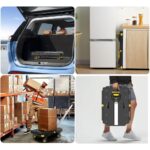 STANLEY PC532 137kg 62x45cm Dört Tekerli Çekme Kollu Yük ve Paket Taşıma Arabası - Görsel 3