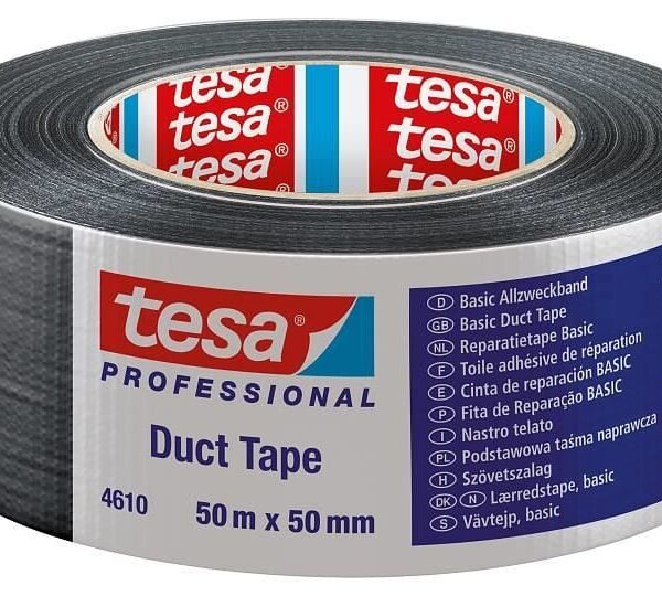 Tesa 4610 Duck Bantı Siyah  50 mm 50 Metre