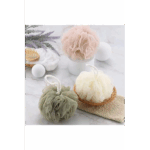 Banyo Lifi Yumuşak Top Lif Naturel Ponpon Banyo Lifi 35 Gr Yumuşak Banyo Lifi