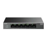 TP-LINK LS106LP 4 PORT 10/100 + 2 PORT RJ45 UPLINK 41W 250 METRE POE MESAFE METAL KASA SWITCH - Görsel 2