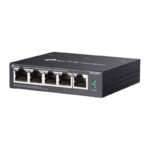 TP-LINK OMADA DS105GP 4 PORT GIGABIT + 1 PORT GIGABIT UPLINK 65W POE YÖNETİLEMEZ SWITCH - Görsel 2