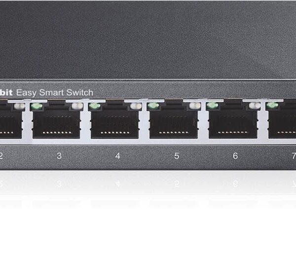 TP-LINK TL-SG108E 8 PORT GIGABIT EASY SMART YÖNETİLEBİLİR METAL KASA SWITCH