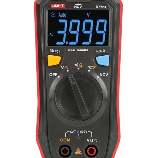 Uni-t UT123 Cep Tipi Dijital Led Ekranlı Multimetre