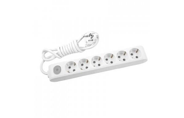 Viko Multilet 6 lı  Anahtarlı 3 Metre Kablolu Grup Priz