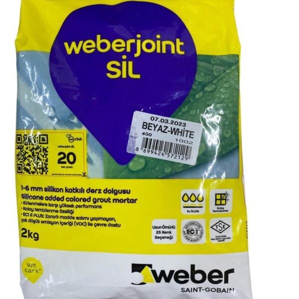 Weber Joint Sil 400 Beyaz Derz Dolgu 2 Kg