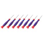 WORKPRO WP200510 7 Parça Profesyonel CR-V Manyetik Hassas Torx Tornavida Seti - Görsel 3