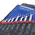 WORKPRO WP202510 6-32mm 12 Parça CR-V Profesyonel İki Ağızlı Yıldız Anahtar Takımı + Bez Taşıma Kılıfı - Görsel 4