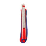 WORKPRO WP212010 9MM Ağır Hizmet Paslanmaz Çelik Kasa Yedek Kartuşlu Maket Bıçağı + 2 Adet Yedek Bıçak - Görsel 3