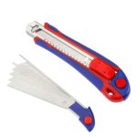 WORKPRO WP212011 18MM Ağır Hizmet Paslanmaz Çelik Kasa Yedek Kartuşlu Maket Bıçağı + 4 Adet Yedek Bıçak - Görsel 5