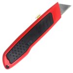 WORKPRO WP213005 Alüminyum Gövde Geri Çekilebilir Rötuş Maket Bıçağı + 3 Adet Yedek Bıçak - Görsel 3