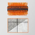 WORX WA0291 WG441E ile Uyumlu Sert Yüzeyler İçin 165mm Sert Temizlik Fırçası - Görsel 3