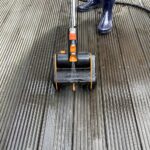 WORX WA0292 WG441E ile Uyumlu Sert Yüzeyler İçin 165mm Orta Sert Temizlik Fırçası - Görsel 5