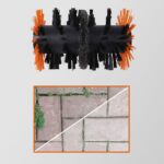 WORX WA0293 WG441E ile Uyumlu Sert ve Derz Dolgu Yüzeyler İçin 165mm Çelik Tel Destekli Temizlik Fırçası - Görsel 3