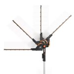 WORX WA0308 WG349E ile Uyumlu 45CM Profesyonel Açı Ayarlı Çit Budama Aparatı, Başlığı - Görsel 3