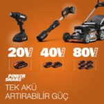 WORX WA3867 20Volt Li-ion PowerShare Hızlı Akü Şarj Cihazı - Görsel 5