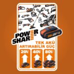 WORX WA3880 20Volt Li-ion PowerShare Akü Şarj Cihazı - Görsel 3