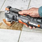 WORX WA4966 Çok Amaçlı Raspalama Makinası İçin 75x75mm Karbür Kaplama Harç, Boya, Yapıştırıcı Universal Zımpara Başlığı - Görsel 3