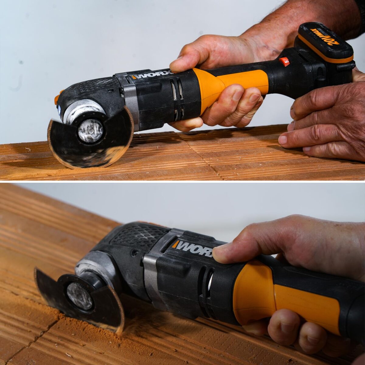 WORX WA4977 Çok Amaçlı Raspalama Makinası İçin 63mm 180˚ Beton, Fayans Derz Arası Universal Temizleme/Kesme Karbür Bıçağı - Görsel 3