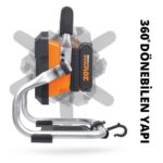 WORX WX026.9 20Volt 1500 Lümen Profesyonel Led Projektör (Akü Dahil Değildir) - Görsel 2