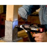 WORX WX177 20Volt/2.0Ah Li-ion Döner Kafa ve Çift Mandrenli Profesyonel Kömürsüz Şarjlı Matkap + 6 Parça Uç - Görsel 5