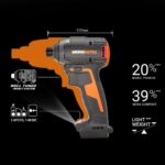 WORX WX265.9 20Volt 200Nm Kömürsüz Profesyonel Şarjlı Darbeli Tornavida (Akü Dahil Değildir) - Görsel 3