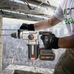 WORX WX380.9C 20Volt 2.0Ah. 2.2J Li-ion Tek Akülü Şarjlı Profesyonel SDS-Plus Pnömatik Kırıcı/Delici - Görsel 5