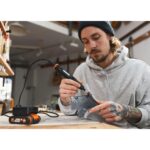 WORX WX739.9 MAKERX 20Volt Kömürsüz Profesyonel Gravür Makinesi + 19 Aksesuar (Akü Dahil Değildir) - Görsel 4