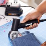 WORX WX745.9 MAKERX 20Volt Profesyonel 38mm Kumaş, Deri, Karton Kesici (Akü Dahil Değildir) - Görsel 4