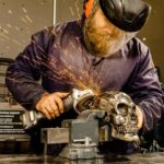 WORX WX812.9C 20Volt 2.0Ah. 125mm Kömürsüz Profesyonel Tek Akülü Şarjlı Avuç Taşlama - Görsel 5