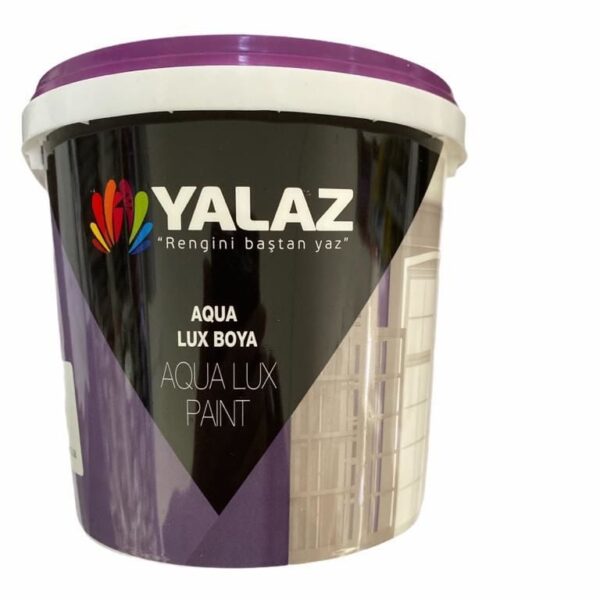 Yalaz Su Bazlı Parlak Beyaz İç Dış Boya 0,75 Litre